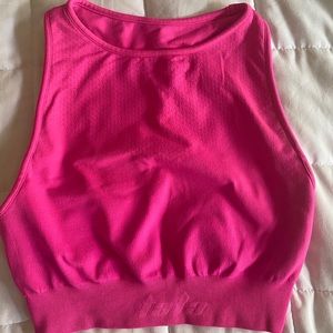 TALA HIGH NECK NEON SPORTS BRA SIZE SMALL